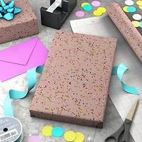 Cake Sprinkles on Pink Wrapping Paper, 20 sq. ft. for only USD 4.99 | Hallmark