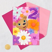 Laughing, Exploring, Dreaming 2nd Birthday Card for Girls for only USD 3.99 | Hallmark