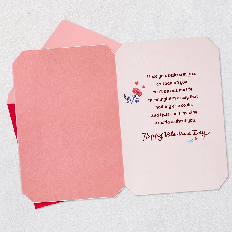 Can't Imagine a World Without You Valentine's Day Card for Daughter for only USD 6.99 | Hallmark