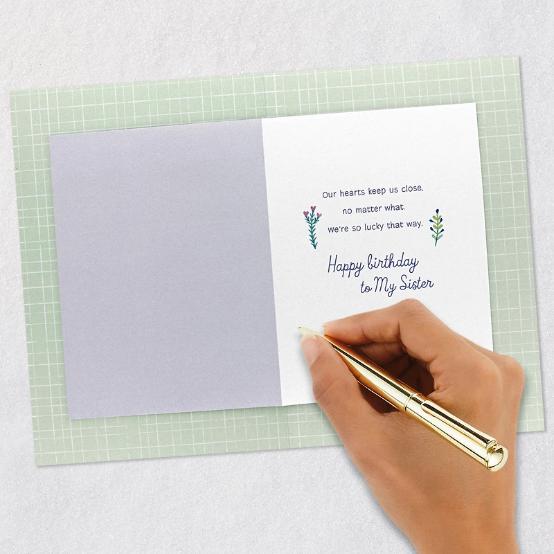 Our Hearts Keep Us Close Birthday Card for Sister for only USD 6.59 | Hallmark