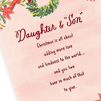 Pride, Gratitude and Love Christmas Card for Daughter and Son-in-Law for only USD 5.59 | Hallmark