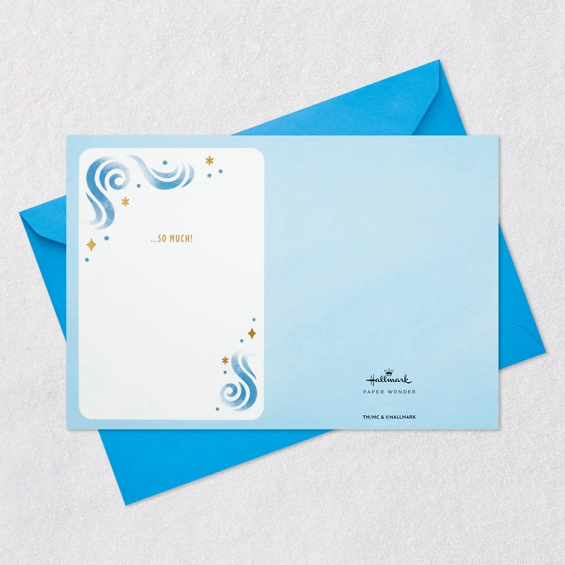 Blue and Gold 3D Pop-Up Thank-You Card for only USD 6.99 | Hallmark