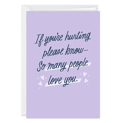 So Many People Love You Custom Support Card for only USD 4.99 | Hallmark