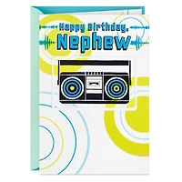 You Add a Happy Vibe Birthday Card for Nephew With Decal for only USD 8.59 | Hallmark