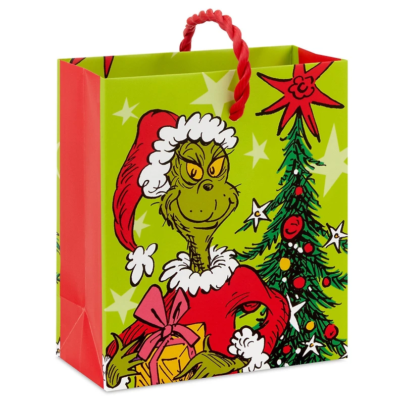 4.6" Dr. Seuss's How the Grinch Stole Christmas!™ Grinch on Green Gift Card Holder Mini Bag for only USD 2.49 | Hallmark