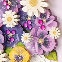 Purple Pansy Cart Blank Card for only USD 8.59 | Hallmark