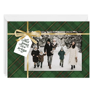This Year Is a Wrap Custom Holiday Card for only USD 4.99 | Hallmark