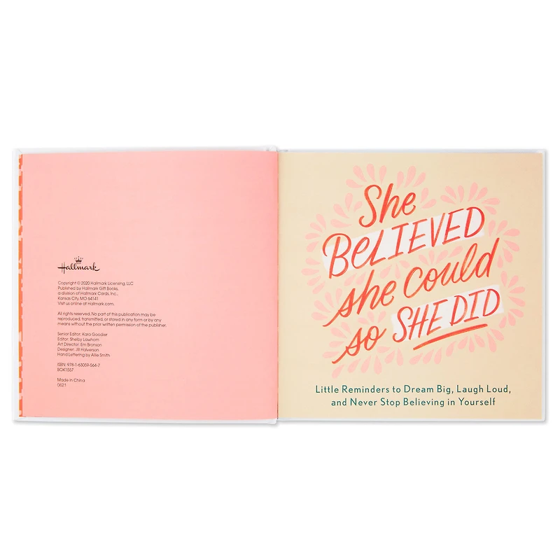 She Believed She Could So She Did Book for only USD 12.99 | Hallmark