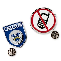 Gilmore Girls Chilton and No Cell Phone Signs Enamel Pins, Set of 2 for only USD 19.99 | Hallmark