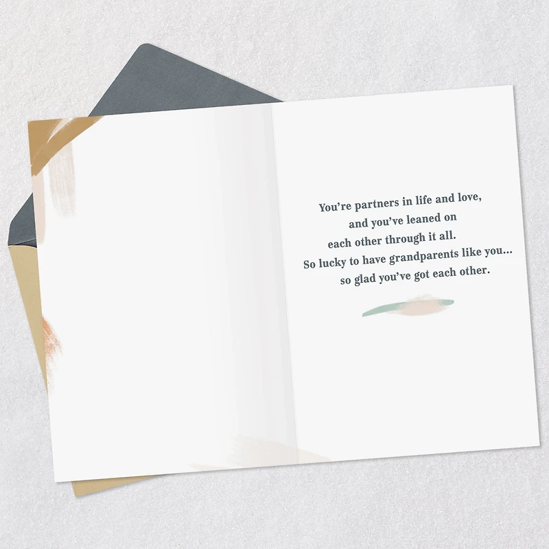 Partners in Life and Love Anniversary Card for Grandparents for only USD 2.99 | Hallmark