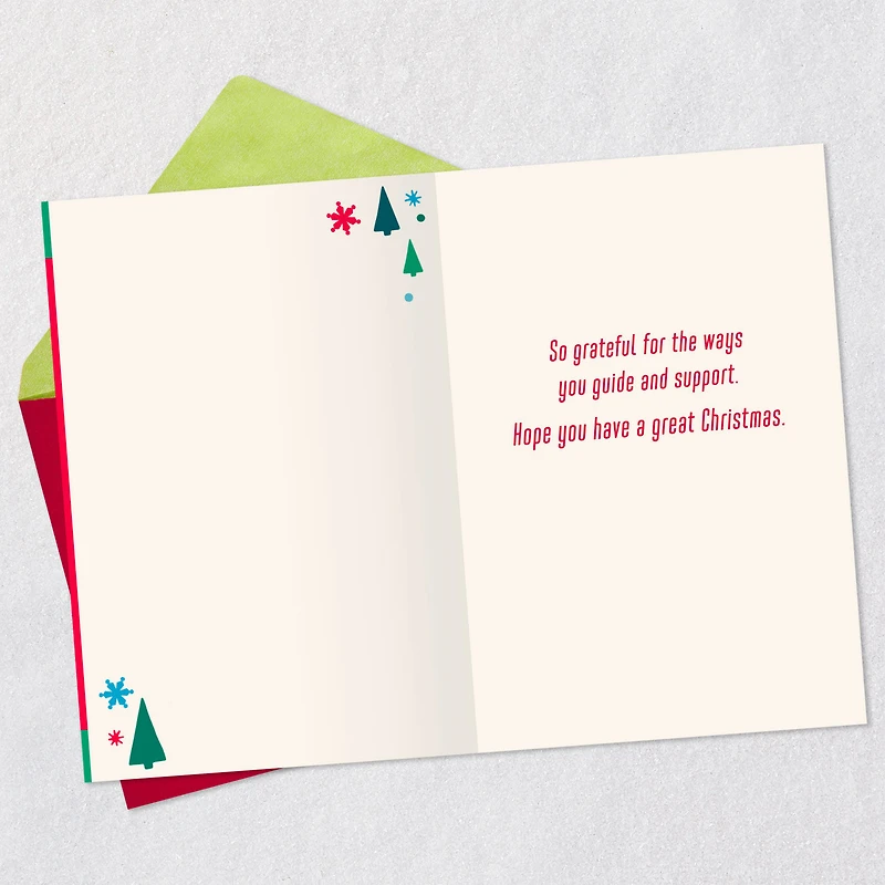 So Grateful for You Christmas Thank-You Card for Coach for only USD 2.99 | Hallmark