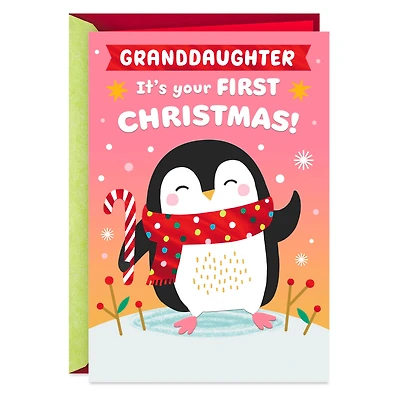 You're Loved Baby's First Christmas Card for Granddaughter for only USD 2.99 | Hallmark