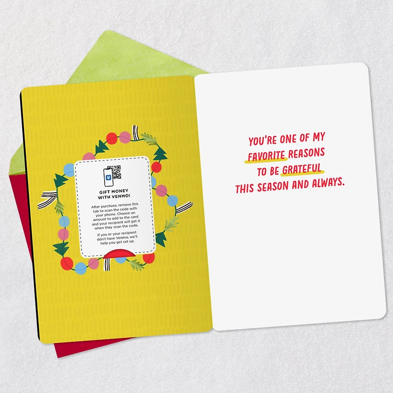 Merry Christmas With Love Venmo Christmas Card for only USD 4.99 | Hallmark