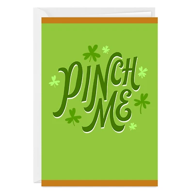 Pinch Me Funny Custom St. Patrick's Day Card for only USD 4.99 | Hallmark