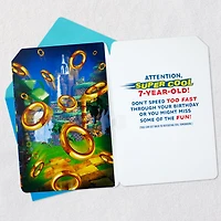 Sonic the Hedgehog™ Super Cool Musical 7th Birthday Card for only USD 5.99 | Hallmark