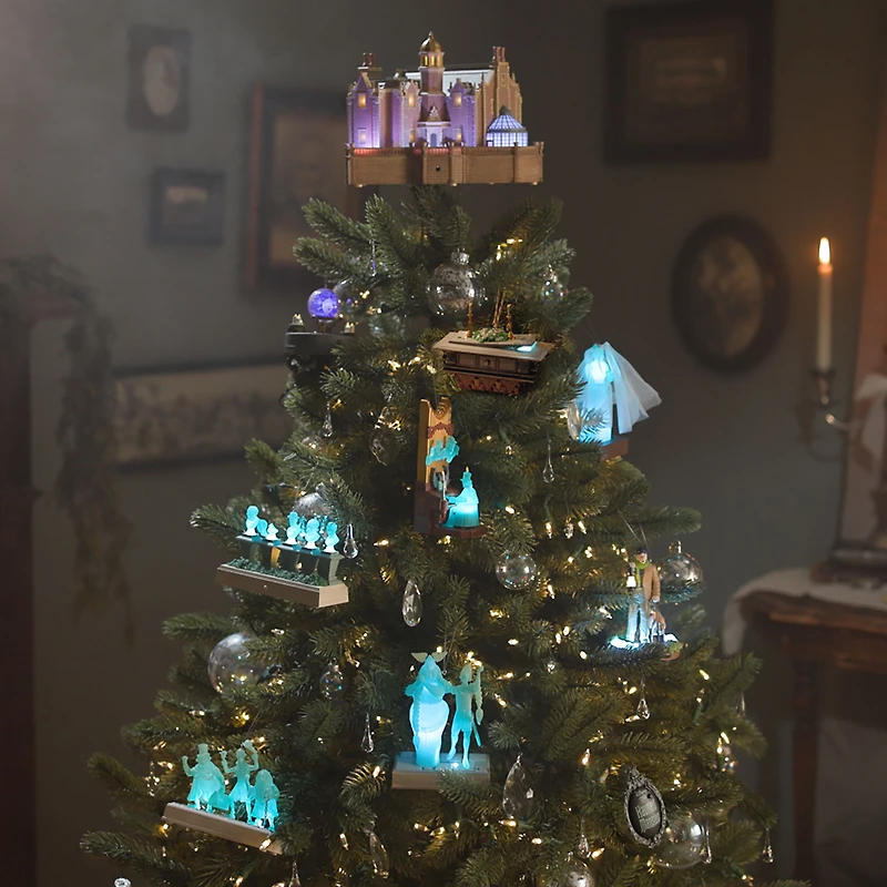 Disney The Haunted Mansion Collection The Haunted Mansion Musical Christmas Tree Topper With Light for only USD 164.99 | Hallmark