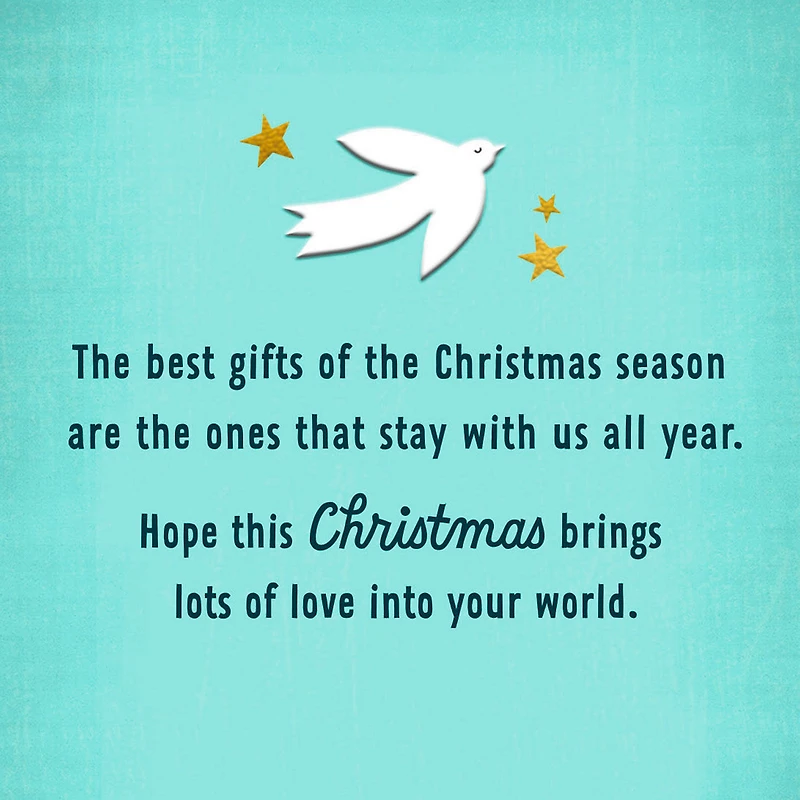 Peace, Love, Joy Christmas Card for only USD 3.99 | Hallmark