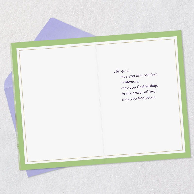 Comfort, Healing and Peace Sympathy Card for only USD 2.50 | Hallmark