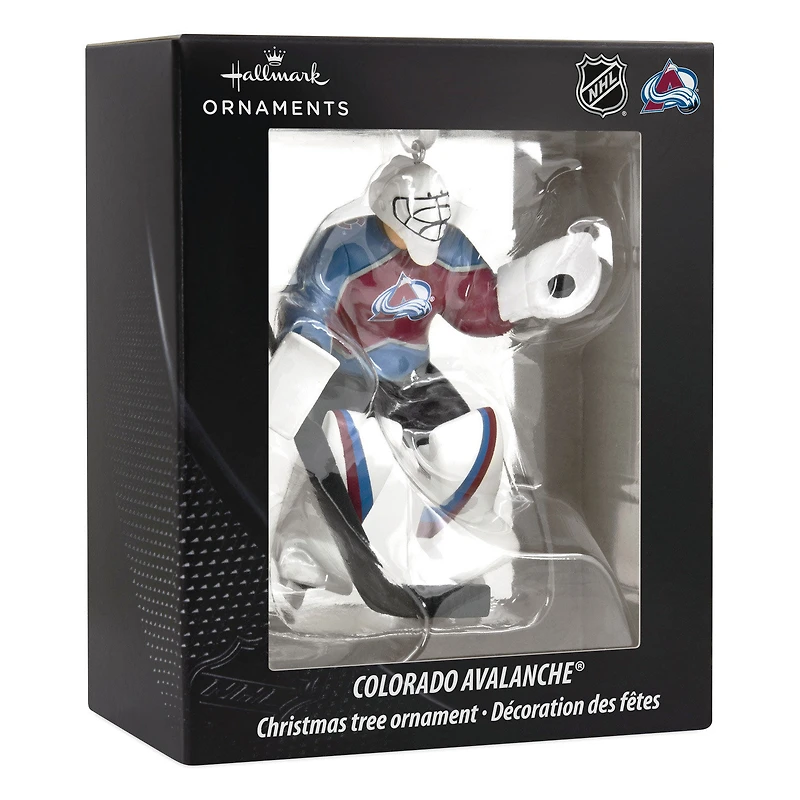 NHL Colorado Avalanche® Goalie Hallmark Ornament for only USD 14.99 | Hallmark
