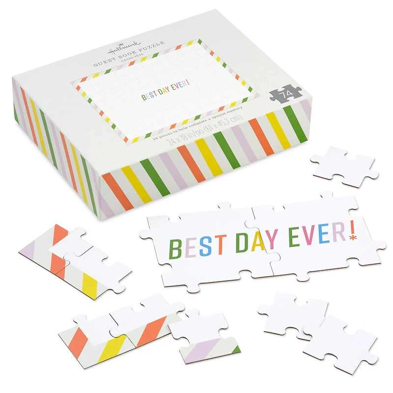Best Day Ever Guest Book Puzzle for only USD 28.99 | Hallmark