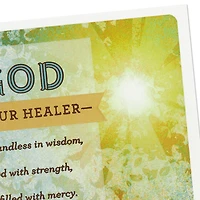 God is Our Healer Religious Get Well Card for only USD 3.99 | Hallmark