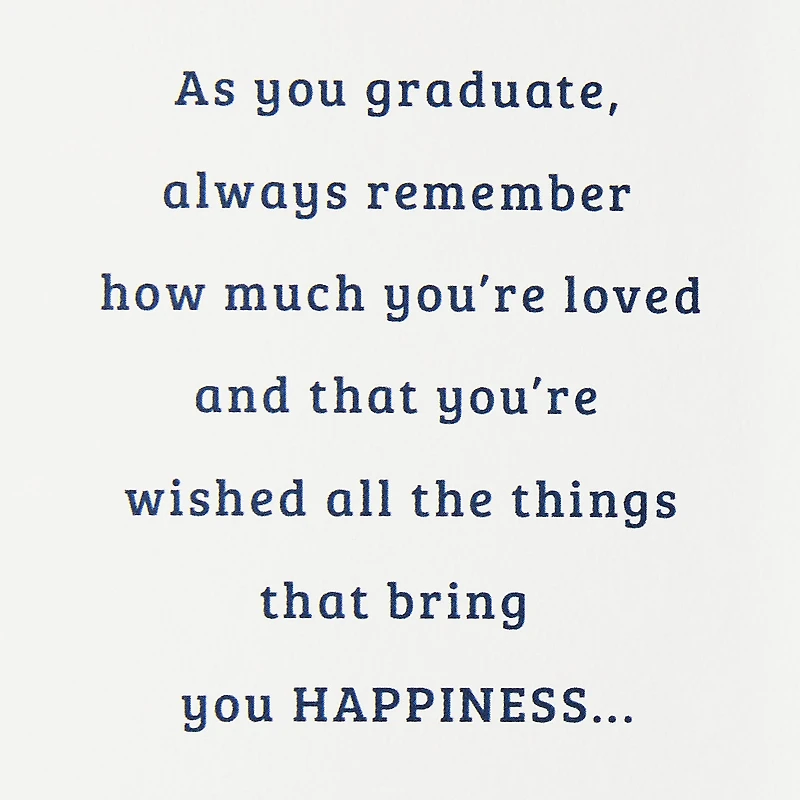Wishing You All the Happiness Graduation Card for Grandson for only USD 5.99 | Hallmark