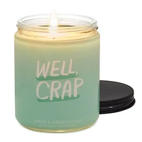 Well, Crap Linen and Honeysuckle Scented Jar Candle, 7 oz. for only USD 14.99 | Hallmark