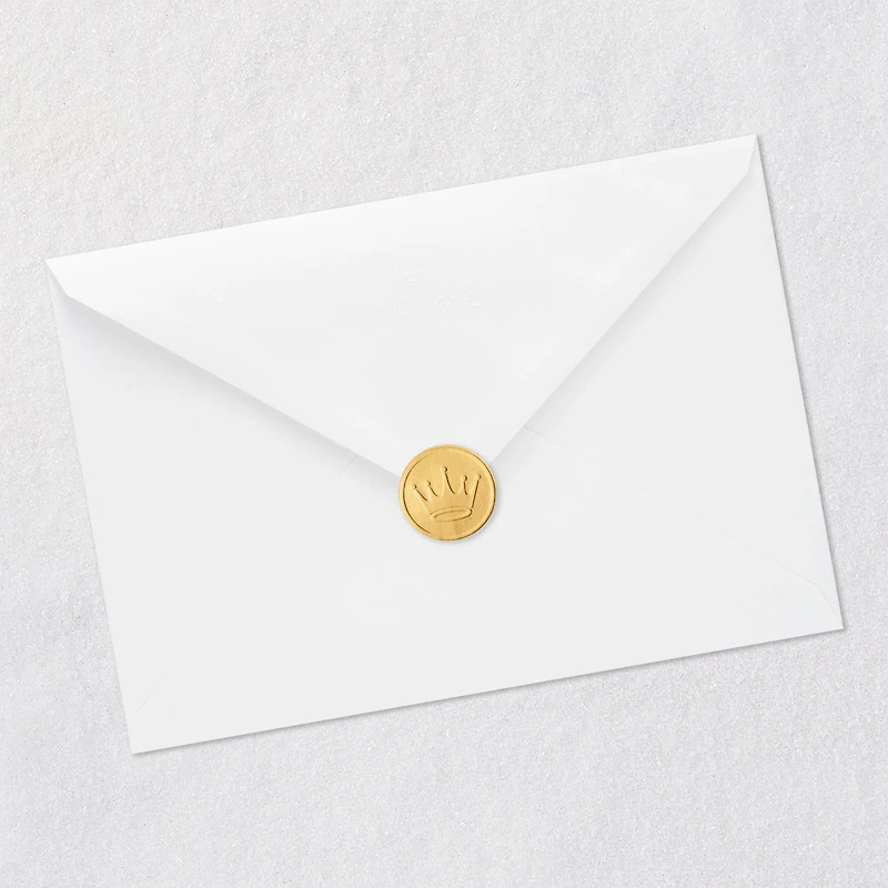 Hallmark x Opry® Horseshoe With Banner Blank Christmas Card for only USD 4.99 | Hallmark