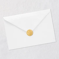 Hallmark x Opry® Horseshoe With Banner Blank Christmas Card for only USD 4.99 | Hallmark