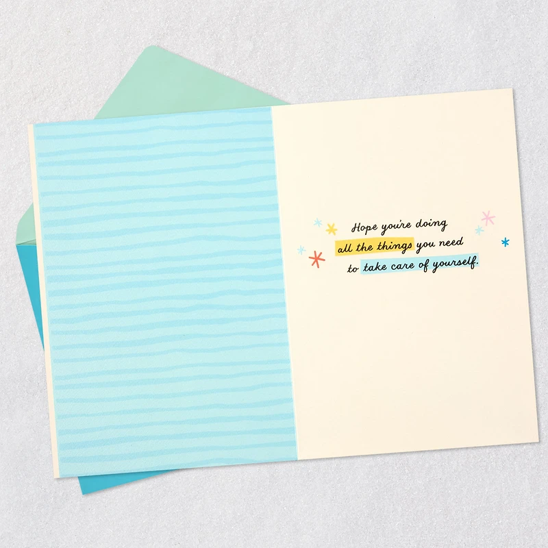 Take Care of Yourself Encouragement Card for only USD 4.99 | Hallmark