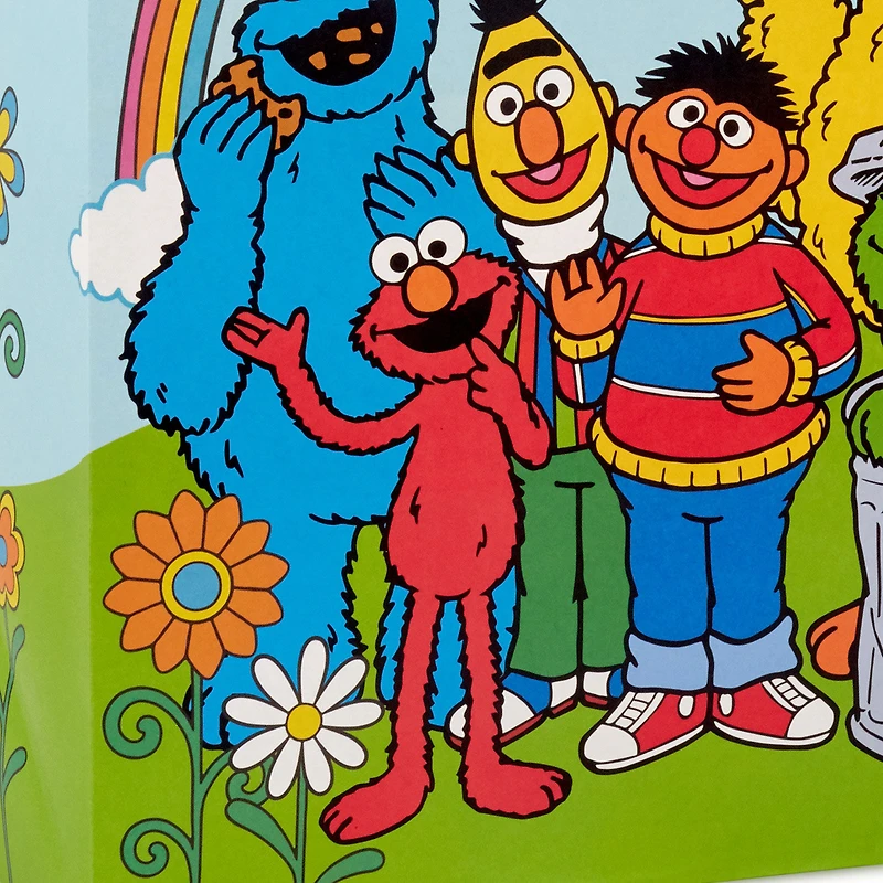 15" Sesame Street Friends Under Rainbow Extra-Deep Gift Bag for only USD 5.49 | Hallmark
