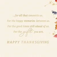 We're Giving Heartfelt Thanks for You Thanksgiving Card for only USD 3.99 | Hallmark