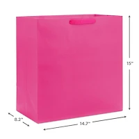 15" Hot Pink Extra-Deep Gift Bag for only USD 5.49 | Hallmark
