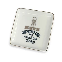 History & Heraldry Keys, Cash and Random Crap Trinket Dish, 3.5" for only USD 9.99 | Hallmark