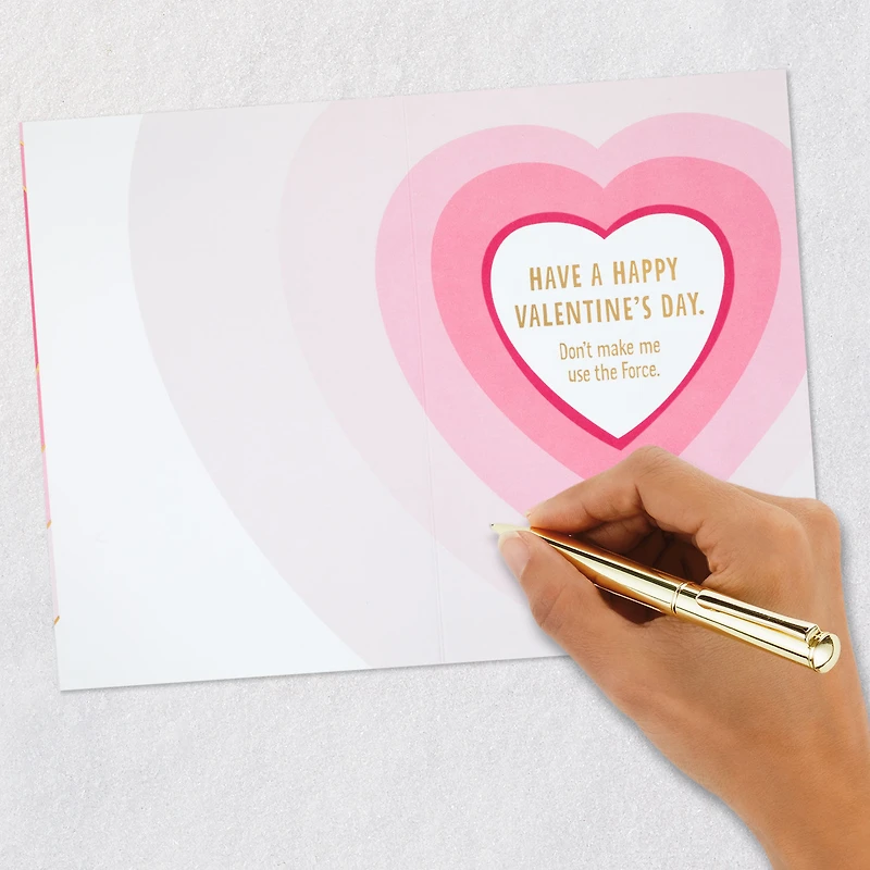 Star Wars: The Mandalorian™ Grogu™ Use the Force Valentine's Day Card for only USD 5.59 | Hallmark