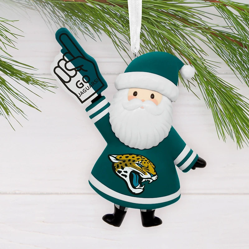 NFL Jacksonville Jaguars Santa Fan Hallmark Ornament for only USD 12.99 | Hallmark