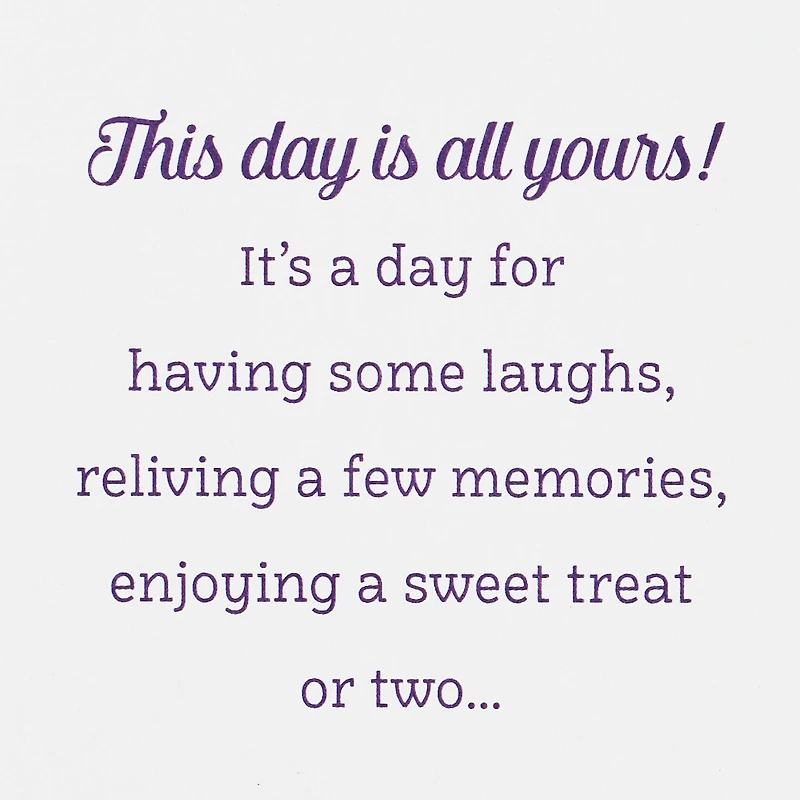 This Day Is All Yours Birthday Card for Relative for only USD 6.59 | Hallmark