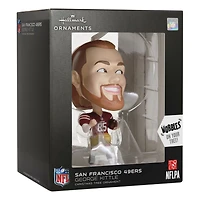 NFL San Francisco 49ers George Kittle Bouncing Buddy Hallmark Ornament for only USD 19.99 | Hallmark