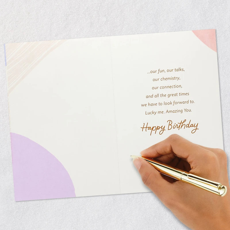 Lucky Me, Amazing You Romantic Birthday Card for only USD 6.99 | Hallmark