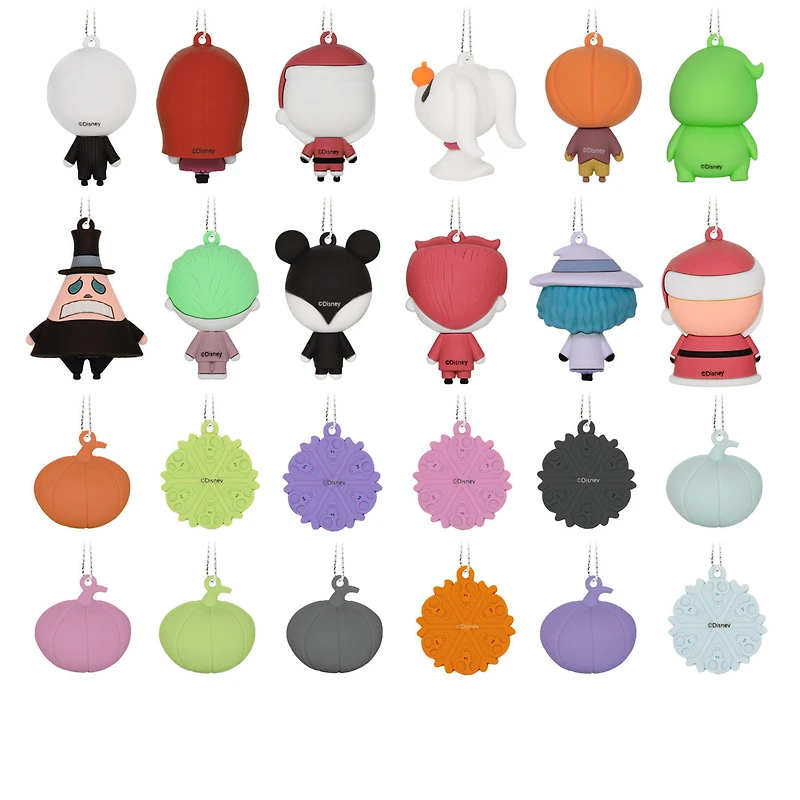 Disney Tim Burton's The Nightmare Before Christmas Hallmark Countdown Calendar Box With 24 Mini Ornaments for only USD 51.99 | Hallmark
