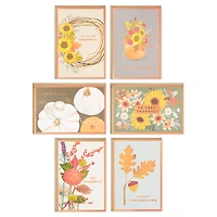 Autumn Botanicals Assorted Thanksgiving Cards, Pack of 36 for only USD 18.99 | Hallmark
