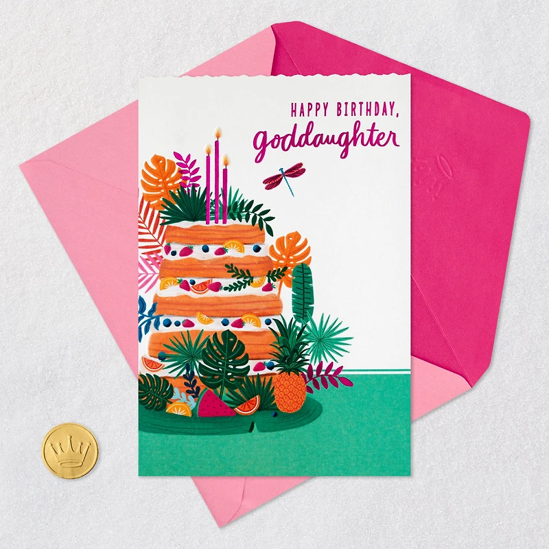 Unique and Wonderful Birthday Card for Goddaughter for only USD 4.59 | Hallmark