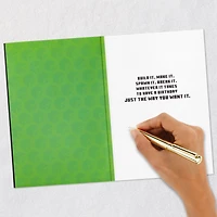 Minecraft Creepin' It Real Musical Birthday Card With Light for only USD 9.99 | Hallmark