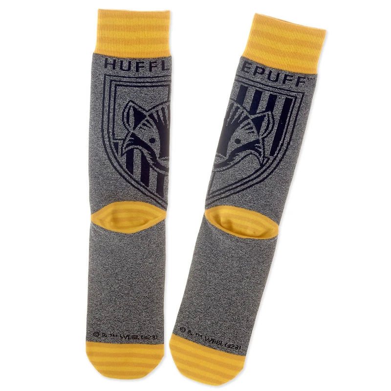 Harry Potter™ Hufflepuff™ House Crest Crew Socks for only USD 14.99 | Hallmark