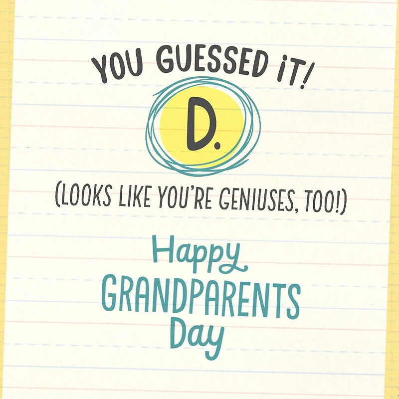 You're Awesome Grandparents Day Card from Kids for only USD 2.99 | Hallmark