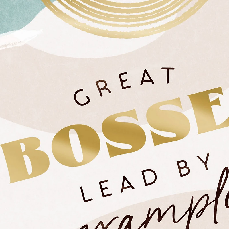 You Lead By Example Boss's Day Card for only USD 2.99 | Hallmark