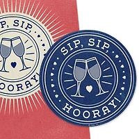 Sip, Sip, Hooray Bridal Shower Card With Coasters for only USD 9.59 | Hallmark