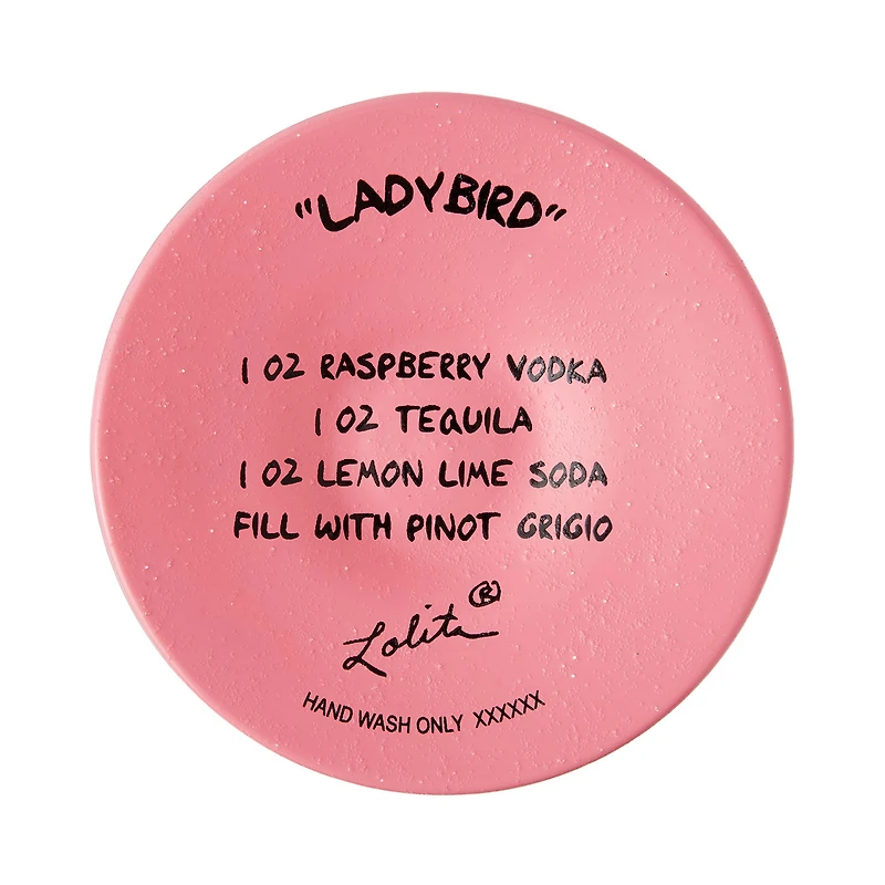 Lolita Ladybird Handpainted Wine Glass, 15 oz. for only USD 34.99 | Hallmark
