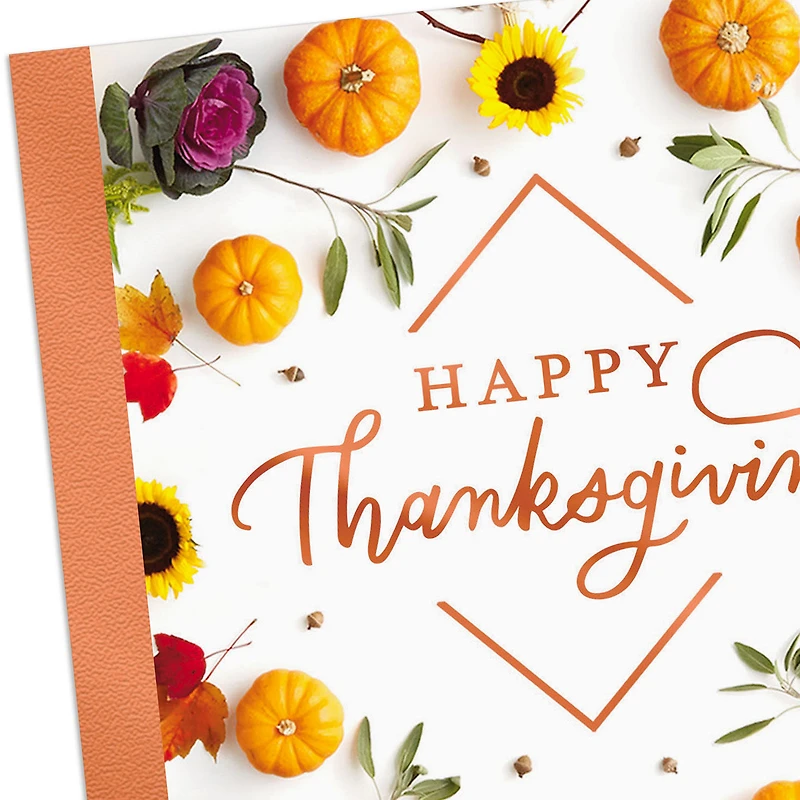 Hope Happiness Surrounds You Thanksgiving Card for only USD 2.99 | Hallmark