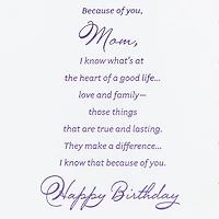 Because of You Birthday Card for Mom for only USD 7.99 | Hallmark